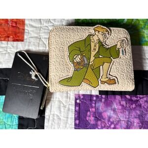 Loungefly Disney Atlantis The Lost Empire Small Beige Brown Compass Wallet